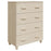 Dressoir HAMAR 79x40x103,5 cm massief grenenhout honingbruin