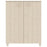 Schoenenkast HAMAR 85x40x108 cm massief grenenhout honingbruin