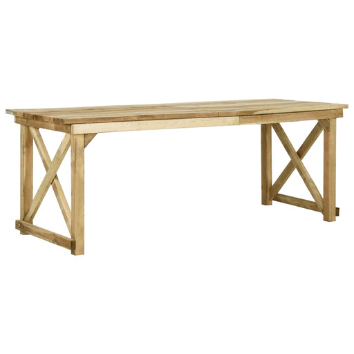 Tuintafel 200x79x75 cm geïmpregneerd grenenhout