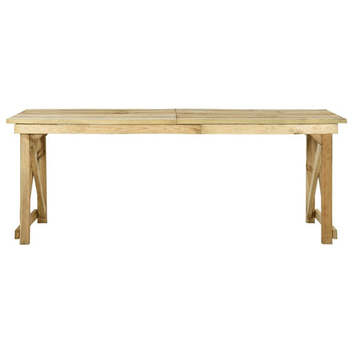 Tuintafel 200x79x75 cm geïmpregneerd grenenhout