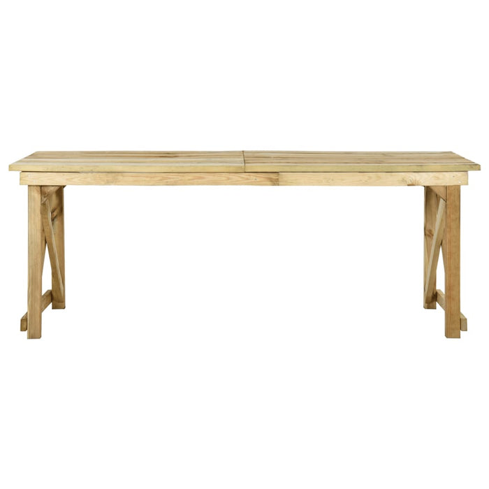 Tuintafel 200x79x75 cm geïmpregneerd grenenhout