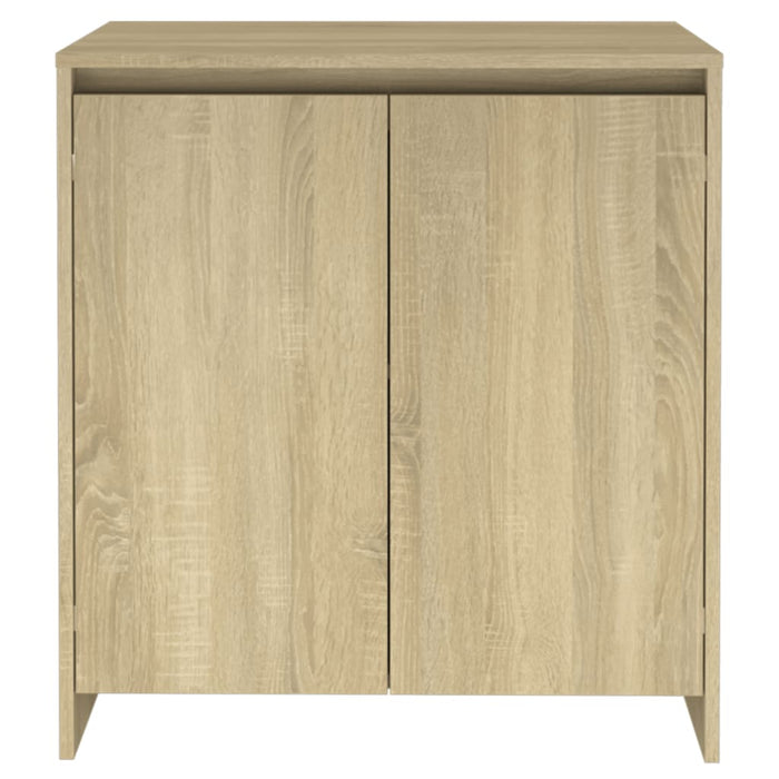 Dressoir 70x41x75 cm bewerkt hout sonoma eikenkleurig