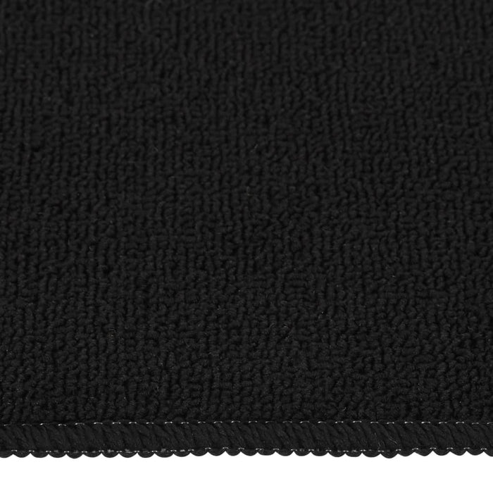 Trapmatten 15 st anti-slip rechthoekig 60x25 cm zwart