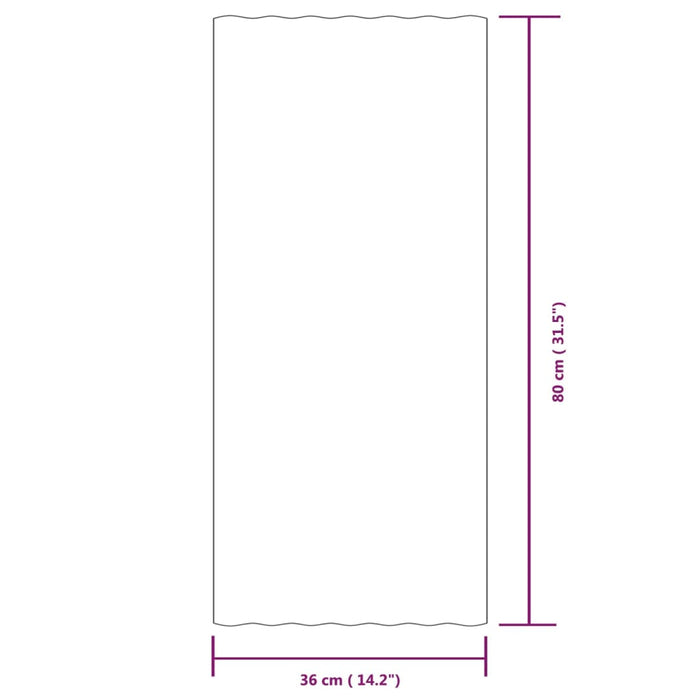 Dakpanelen 36 st 80x36 cm gepoedercoat staal groen