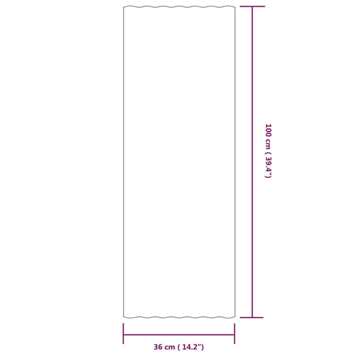 Dakpanelen 12 st 100x36 cm gepoedercoat staal grijs