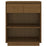 Wandkast 60x34x75 cm massief grenenhout honingbruin