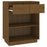 Wandkast 60x34x75 cm massief grenenhout honingbruin