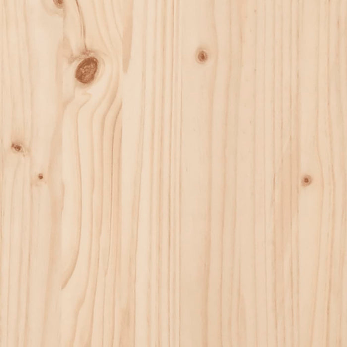 Boekenkast/kamerscherm 60x35x125 cm massief grenenhout