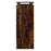 Wandtafel 102x30x80 cm bewerkt hout gerookt eikenkleurig