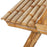 Picknicktafel 115x115x81 cm bamboe