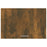 Wandkast hangend 60x31x40 cm bewerkt hout gerookt eikenkleurig