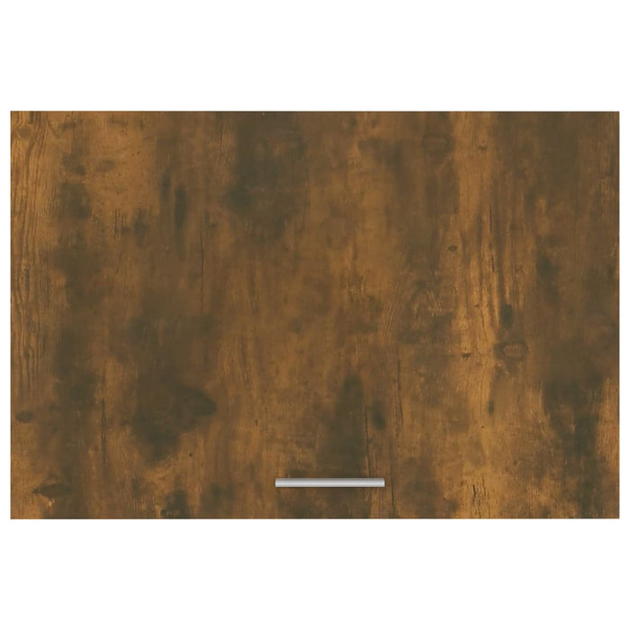 Wandkast hangend 60x31x40 cm bewerkt hout gerookt eikenkleurig