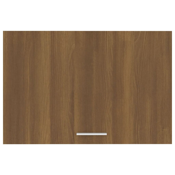 Wandkast hangend 60x31x40 cm bewerkt hout bruineikenkleurig