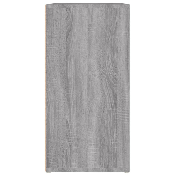 Schoenenkast 60x35x70 cm bewerkt hout grijs sonoma eikenkleurig