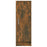 Schoenenkast 32x35x92 cm bewerkt hout gerookt eikenkleurig