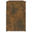 Schoenenbank 105x30x45 cm bewerkt hout gerookt eikenkleurig