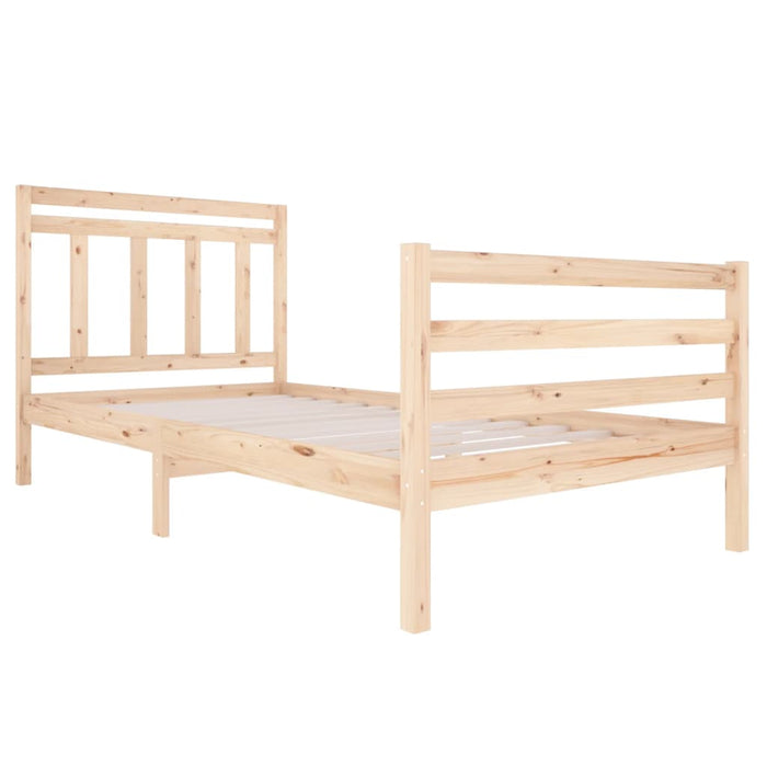 Bedframe massief hout 120x200 cm