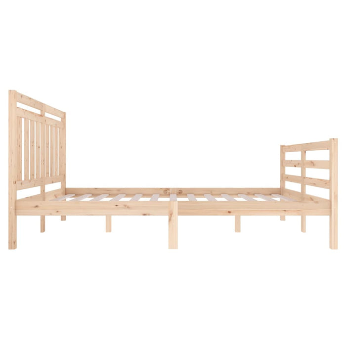 Bedframe massief hout 120x200 cm