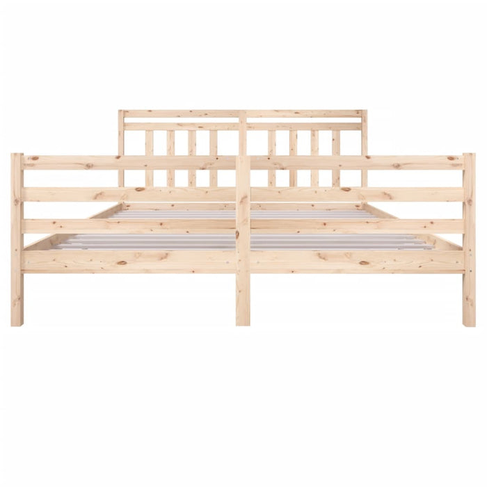 Bedframe massief hout 180x200 cm 6FT Super King