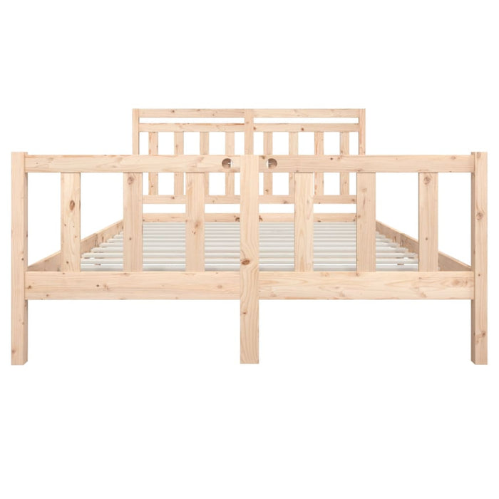 Bedframe massief hout 150x200 cm 5FT King Size