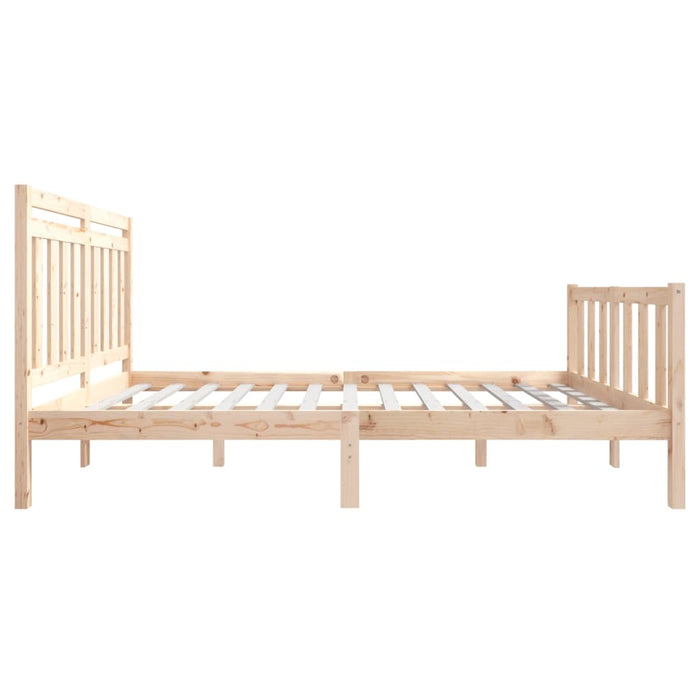 Bedframe massief hout 150x200 cm 5FT King Size