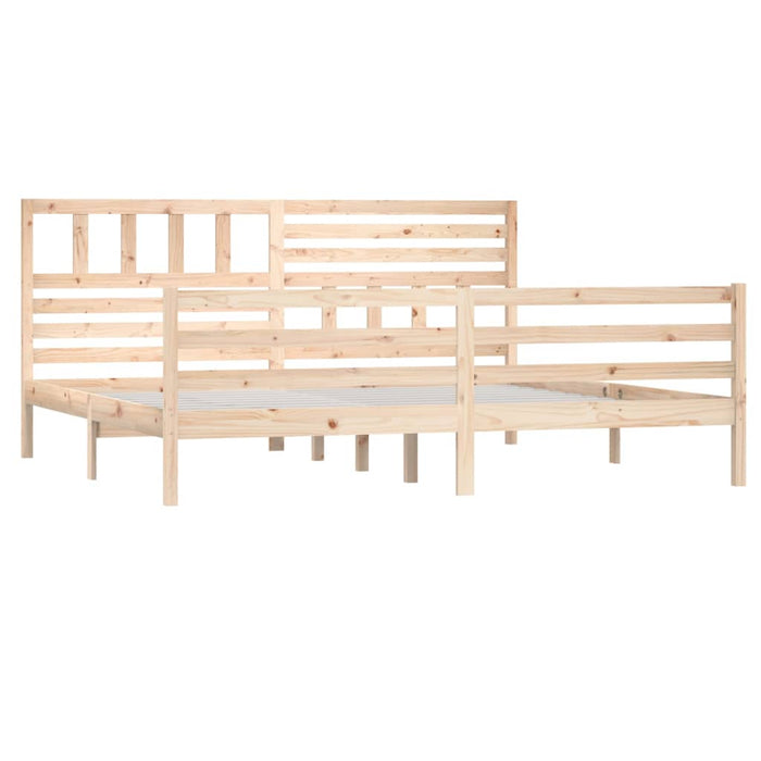 Bedframe massief hout 180x200 cm 6FT Super King