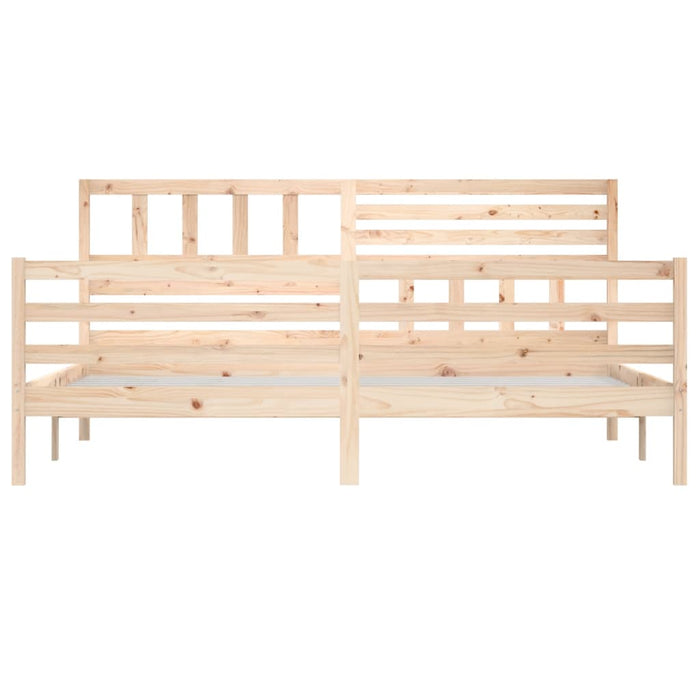 Bedframe massief hout 180x200 cm 6FT Super King