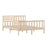 Bedframe massief hout 150x200 cm 5FT King Size