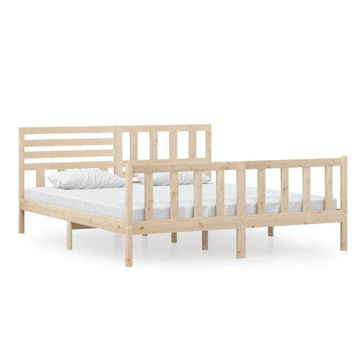 Bedframe massief hout 180x200 cm 6FT Super King