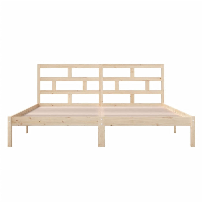 Bedframe massief hout 135x190 cm 4FT6 Double