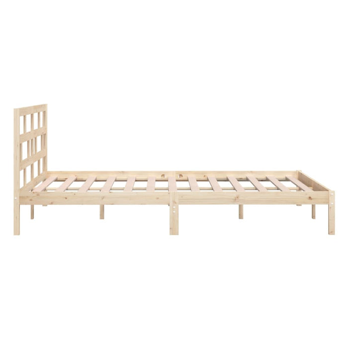 Bedframe massief hout 135x190 cm 4FT6 Double