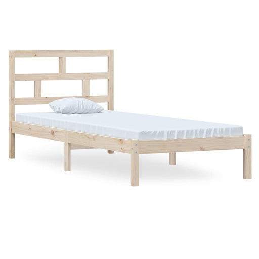 Bedframe massief grenenhout 100x200 cm