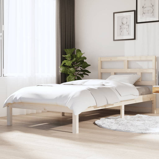 Bedframe massief grenenhout 100x200 cm