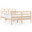 Bedframe massief hout 120x190 cm 4FT Small Double
