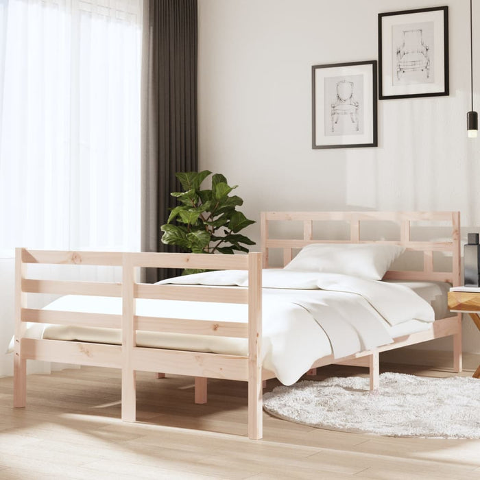 Bedframe massief hout 120x190 cm 4FT Small Double