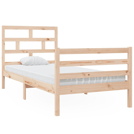 Bedframe massief grenenhout 90x200 cm