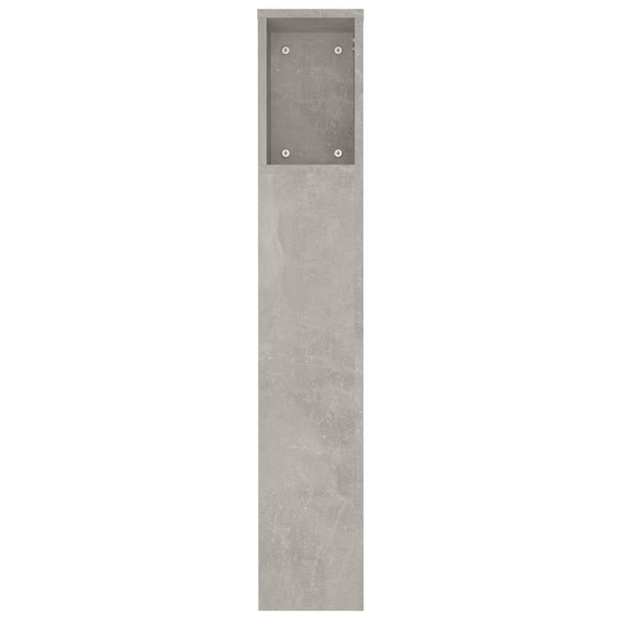 Hoofdbordkast 180x18,5x104,5 cm betongrijs
