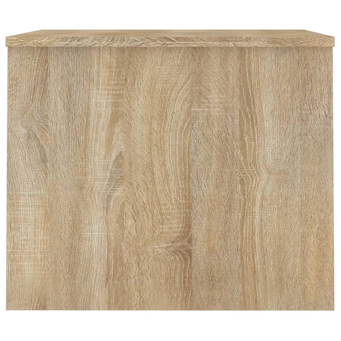 Salontafel 80x50,5x41,5 cm bewerkt hout sonoma eikenkleurig