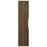 Badkamerkast 30x30x130 cm bewerkt hout bruineikenkleurig