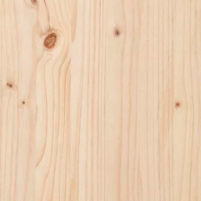Bedlades 2 st massief grenenhout