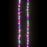 Lichtslinger cluster met 400 LED's pastel meerkleurig 7,4 m PVC