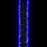 Lichtslinger cluster met 3000 LED's blauw 23 m PVC