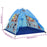 Kinderspeeltent met 250 ballen 120x120x90 cm blauw