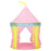 Kinderspeeltent met 250 ballen 100x100x127 cm roze