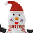 Sneeuwpop opblaasbaar met LED-verlichting 360 cm