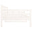 Slaapbank massief grenenhout wit 90x190 cm
