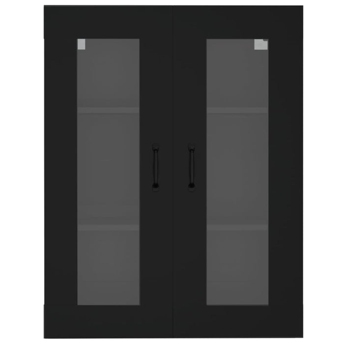 Hangkast 69,5x34x90 cm zwart
