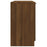 Badkamerkast 64,5x33,5x59 cm bewerkt hout bruineikenkleurig