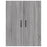 Hangkast 69,5x34x90 cm bewerkt hout grijs sonoma eikenkleurig