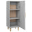 Dressoir 34,5x34x90 cm bewerkt hout grijs sonoma eikenkleurig